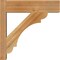 Ekena Millwork Olympic Block Rough Sawn Outlooker, Western Red Cedar, 6"W x 20"D x 20"H OUT06X20X20OLY05RWR - alternate 2